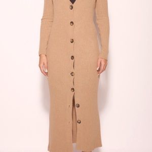 Maxi dress/ Cardigan